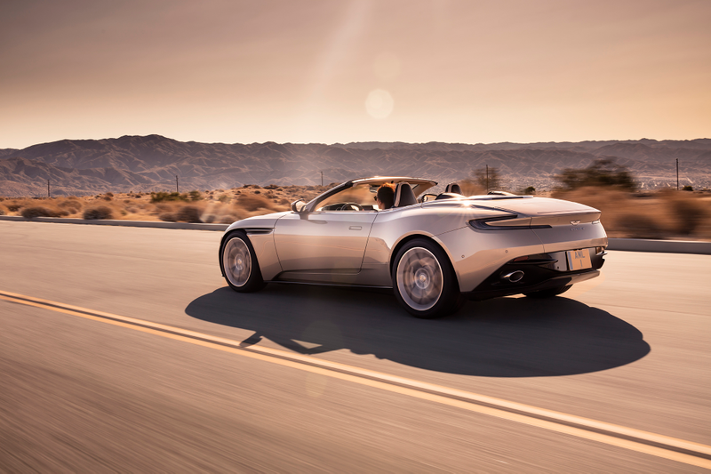 Illustration for article titled The 2018 Aston Martin DB11 Volante Looks Amazing Without A Roof